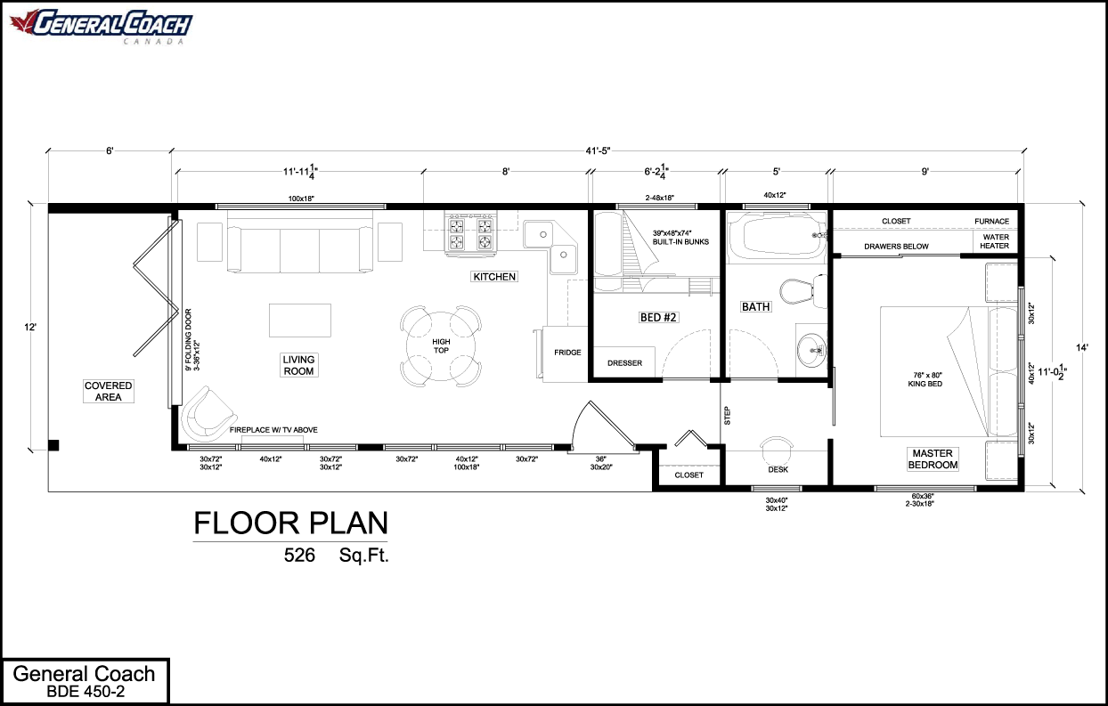 Black Diamond Floorplans - General Coach